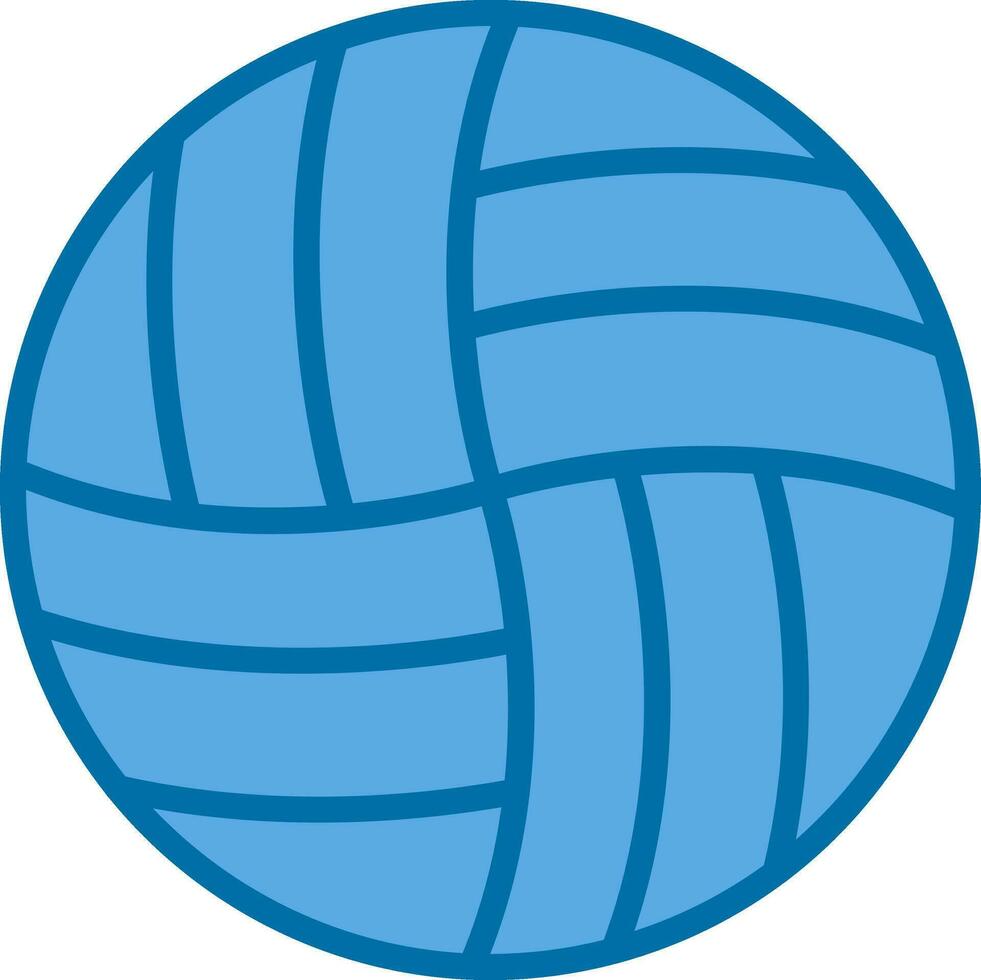 diseño de icono de vector de voleibol