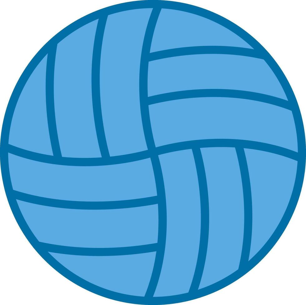 Volleyball Vector Icon Design