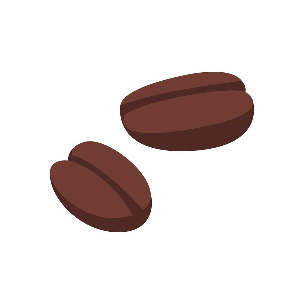 Vector illustration of coffee on white background