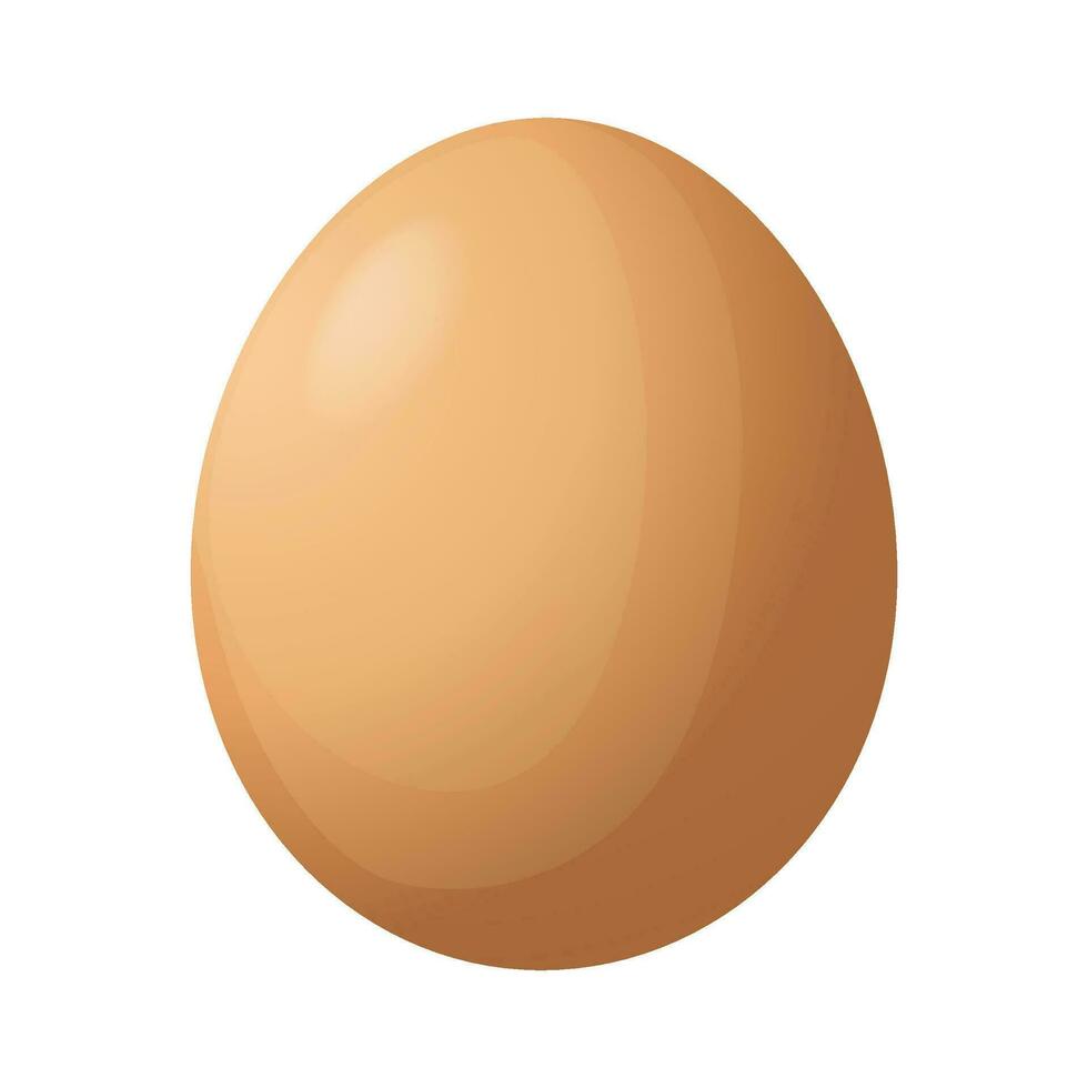 Vector egg in flat style vector illustration in flat style