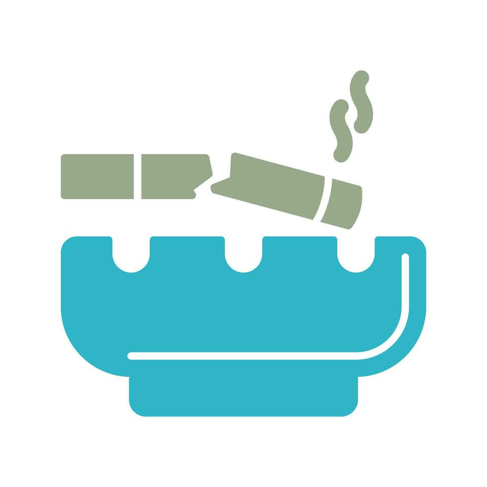 Broken Cigarette Vector Icon