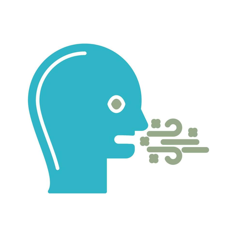 Bad Breath Vector Icon