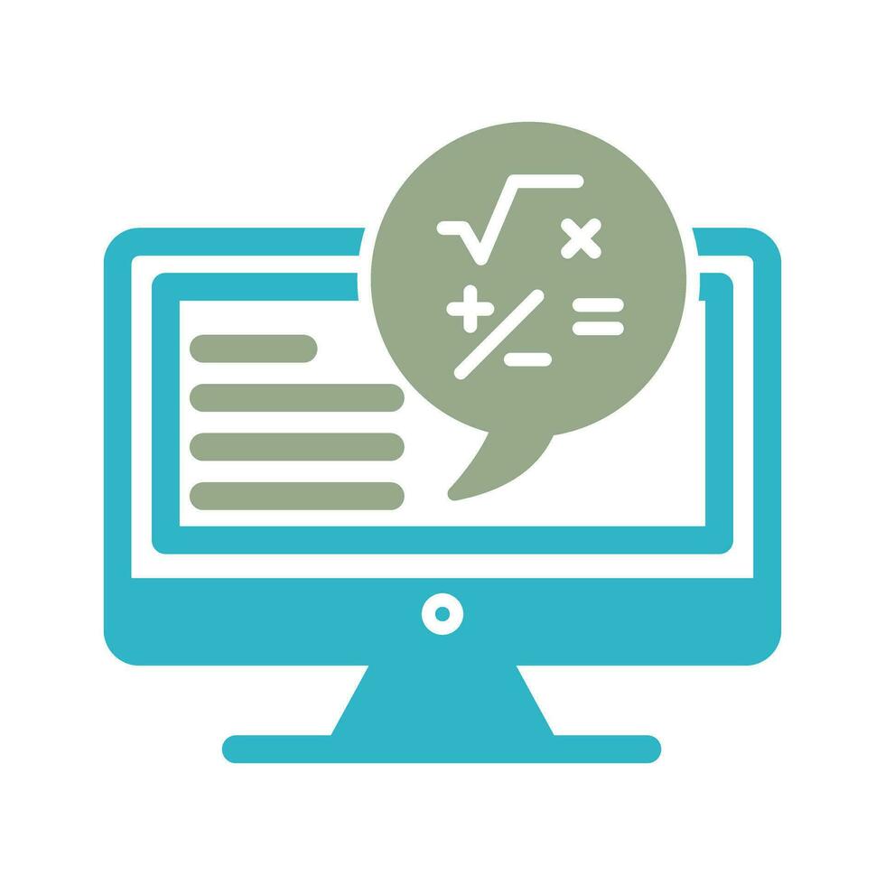 Maths Vector Icon