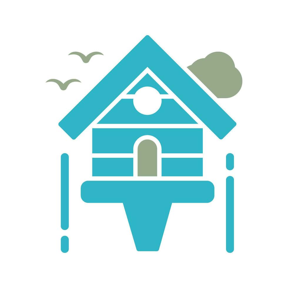 Birdhouse Vector Icon