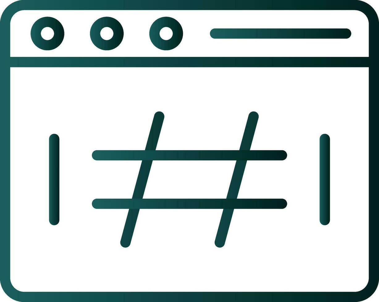 Description Vector Icon Design