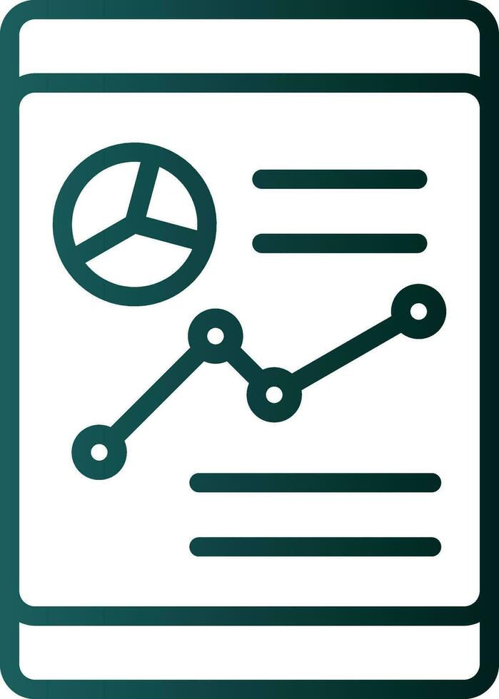 Analysis Vector Icon Design