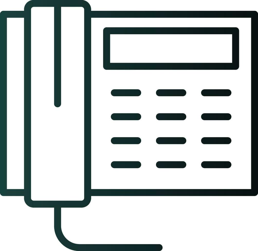 Telephone Vector Icon Design