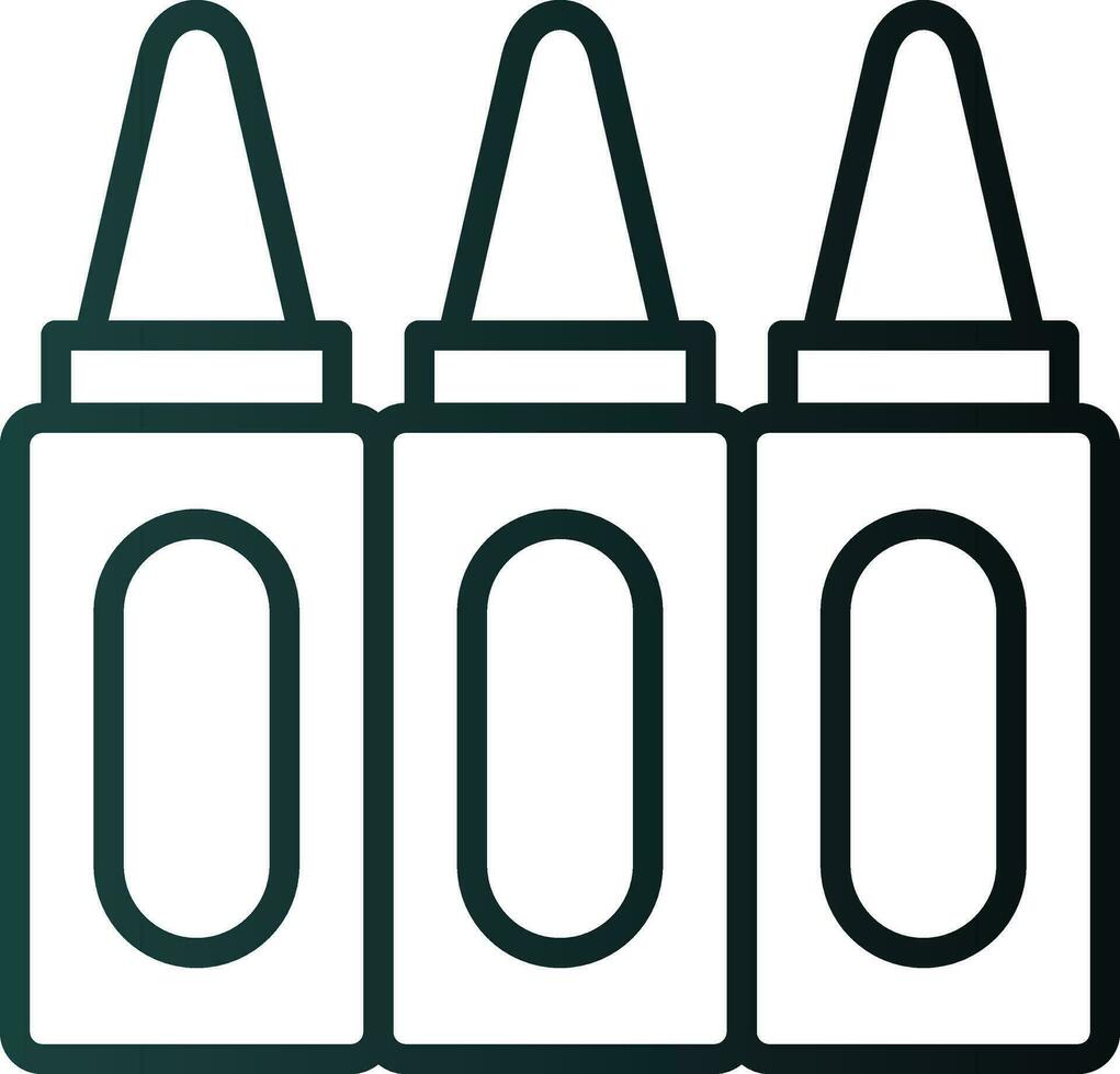 Crayon Vector Icon Design