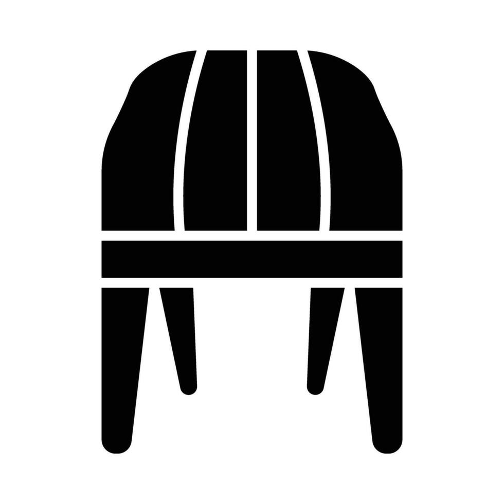 Chair Vector Glyph Icon For Personal And Commercial Use.