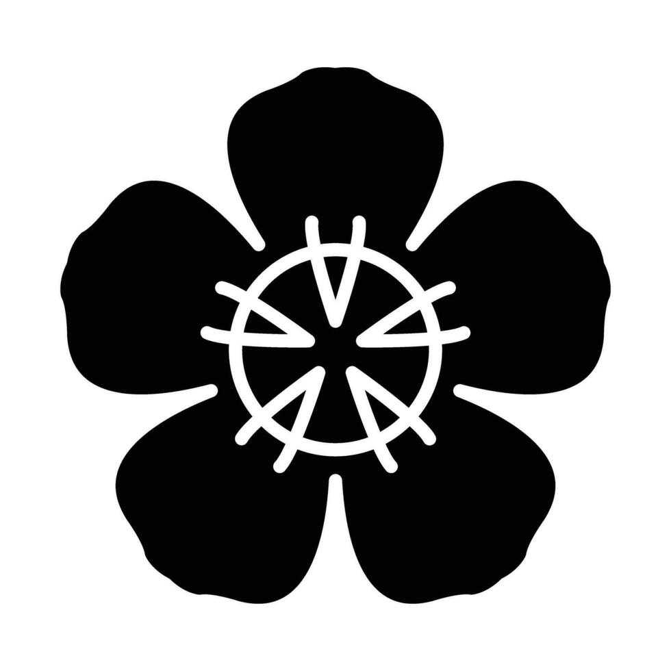 Sakura Vector Glyph Icon For Personal And Commercial Use.