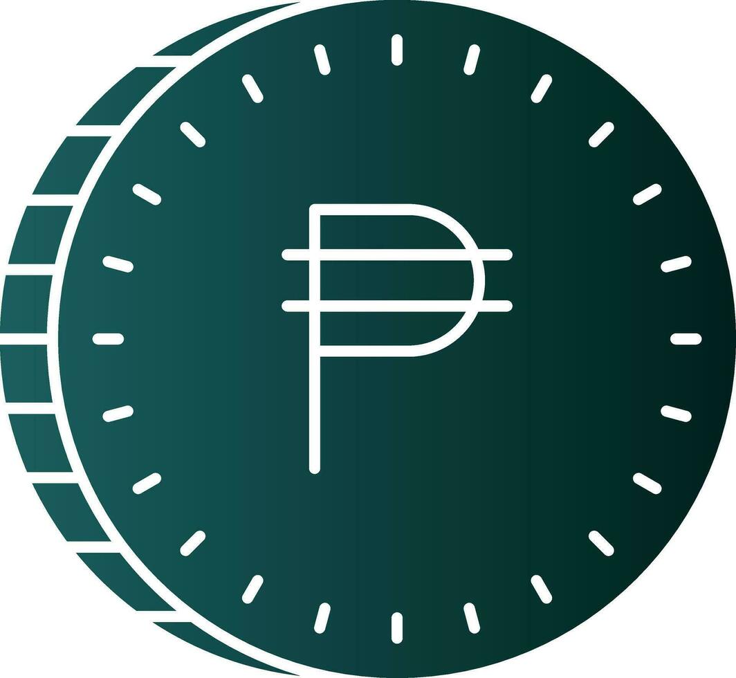 Philippine Peso Vector Icon Design
