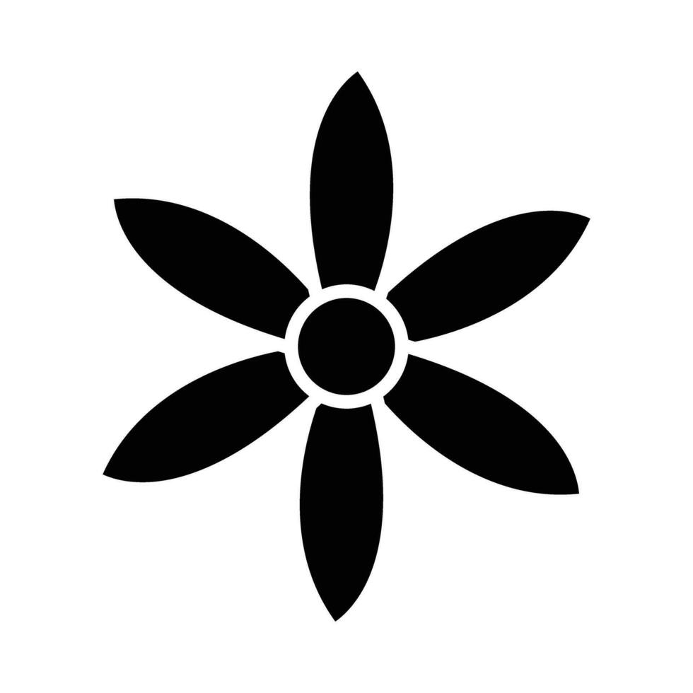 Jasmine Vector Glyph Icon For Personal And Commercial Use.