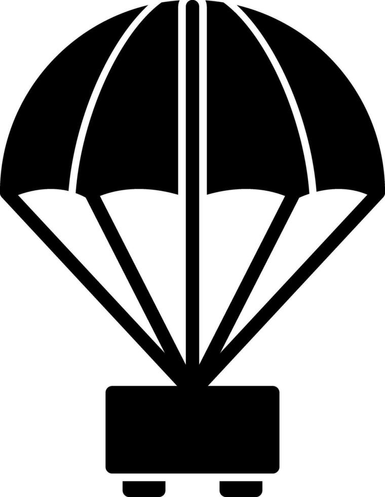 Parachute Vector Icon Design