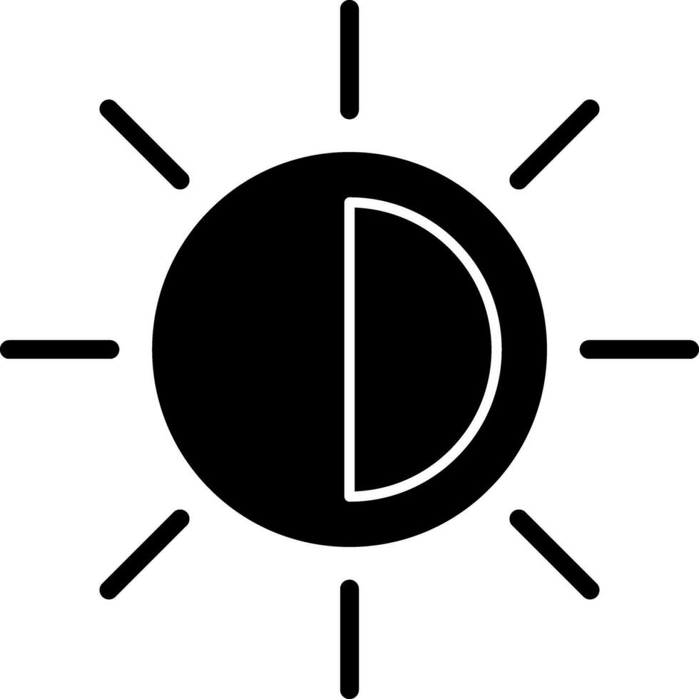 Sun Vector Icon Design