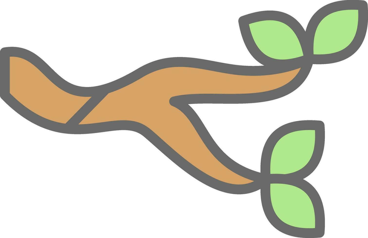 Branch Vector Icon Design