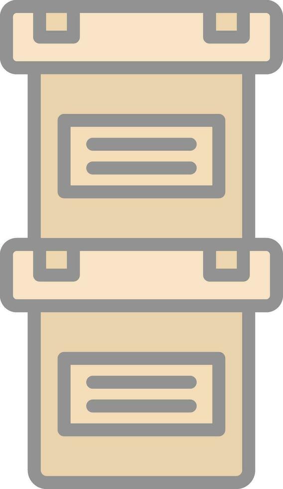Boxes Vector Icon Design