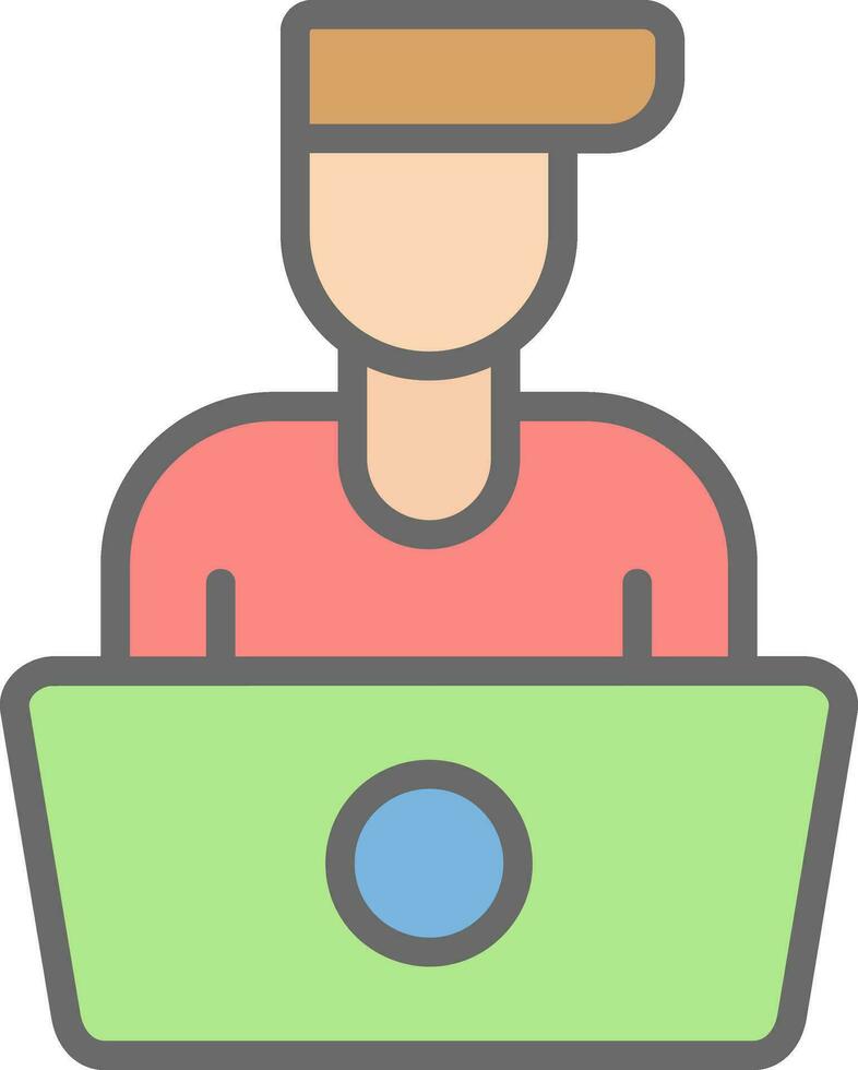 Content Creator Vector Icon Design