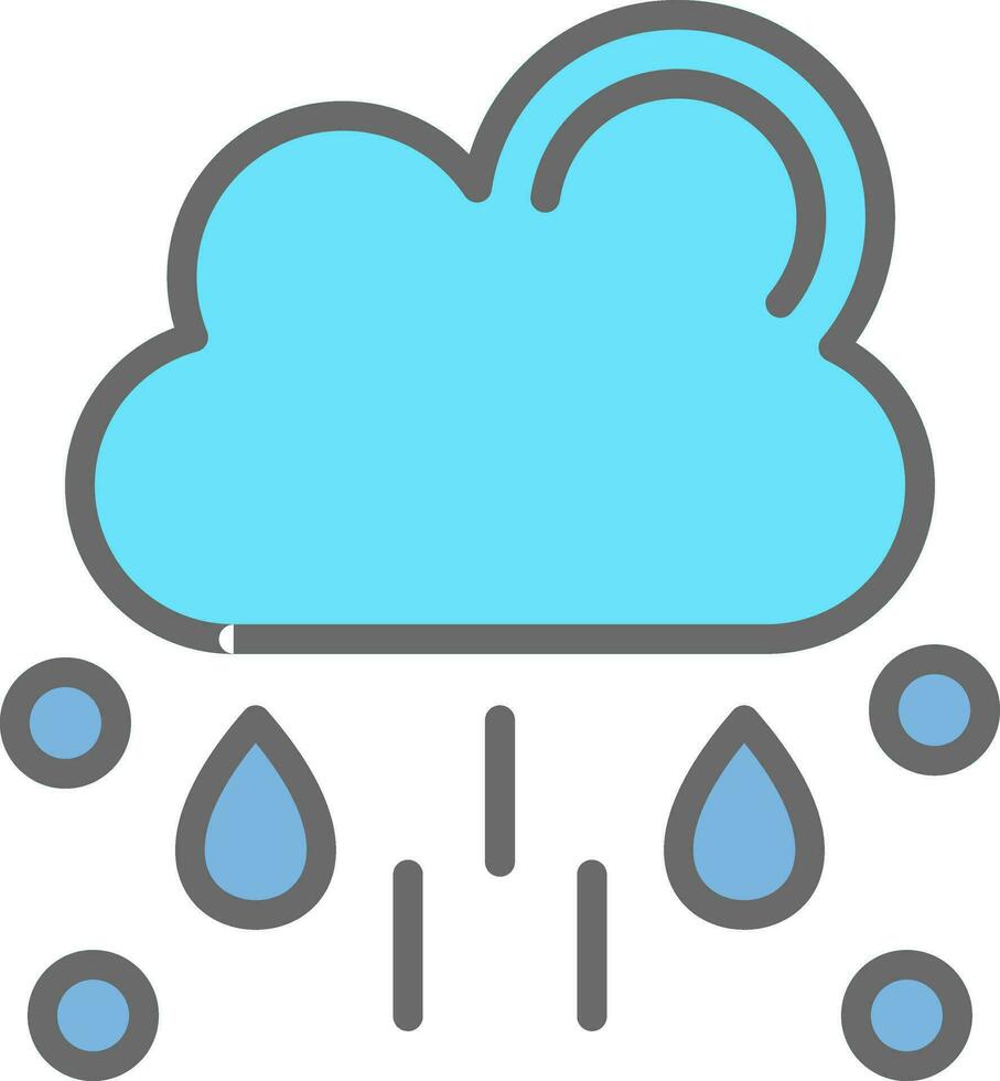 Rainy Vector Icon Design