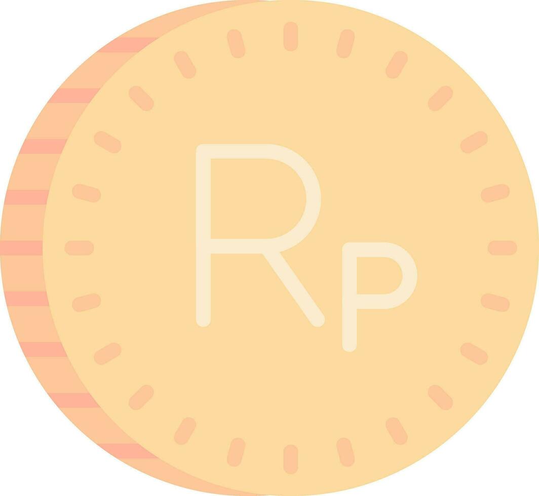 Indonesian Rupiah Vector Icon Design