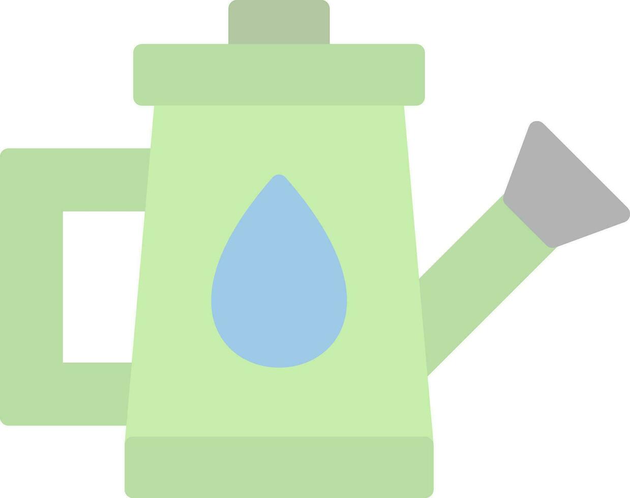 Watering Can Vector Icon Design