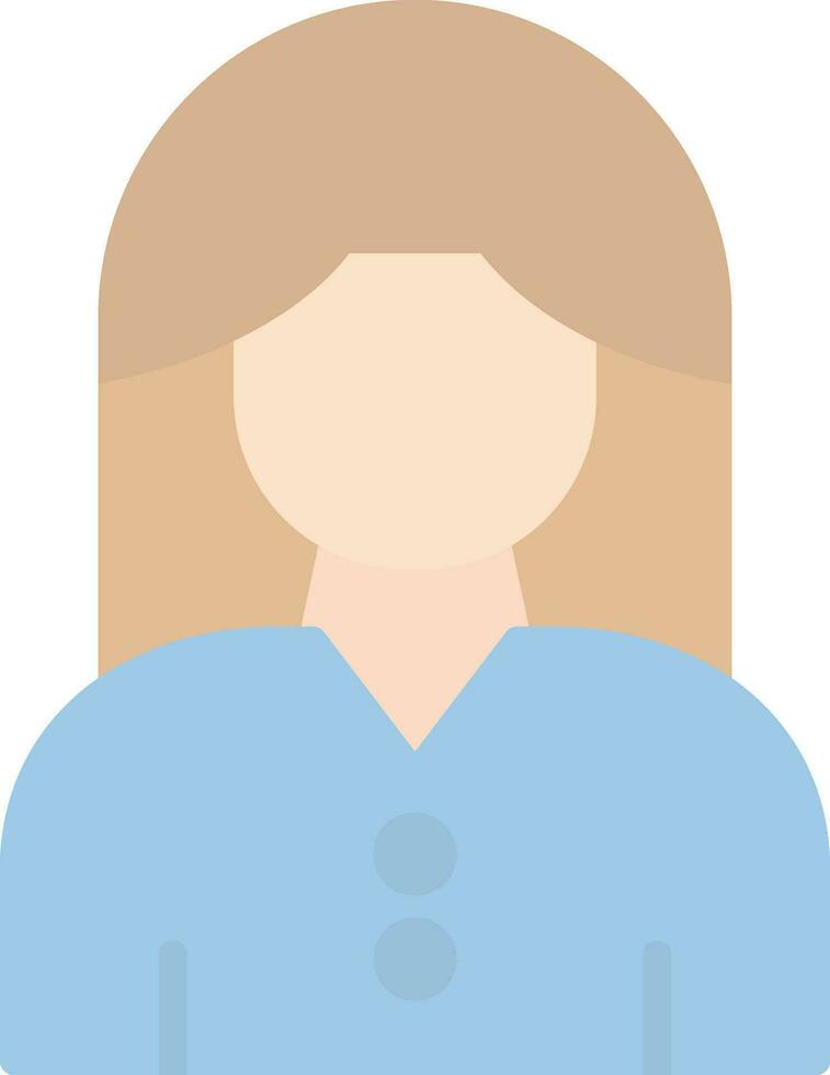 diseño de icono de vector de mujer