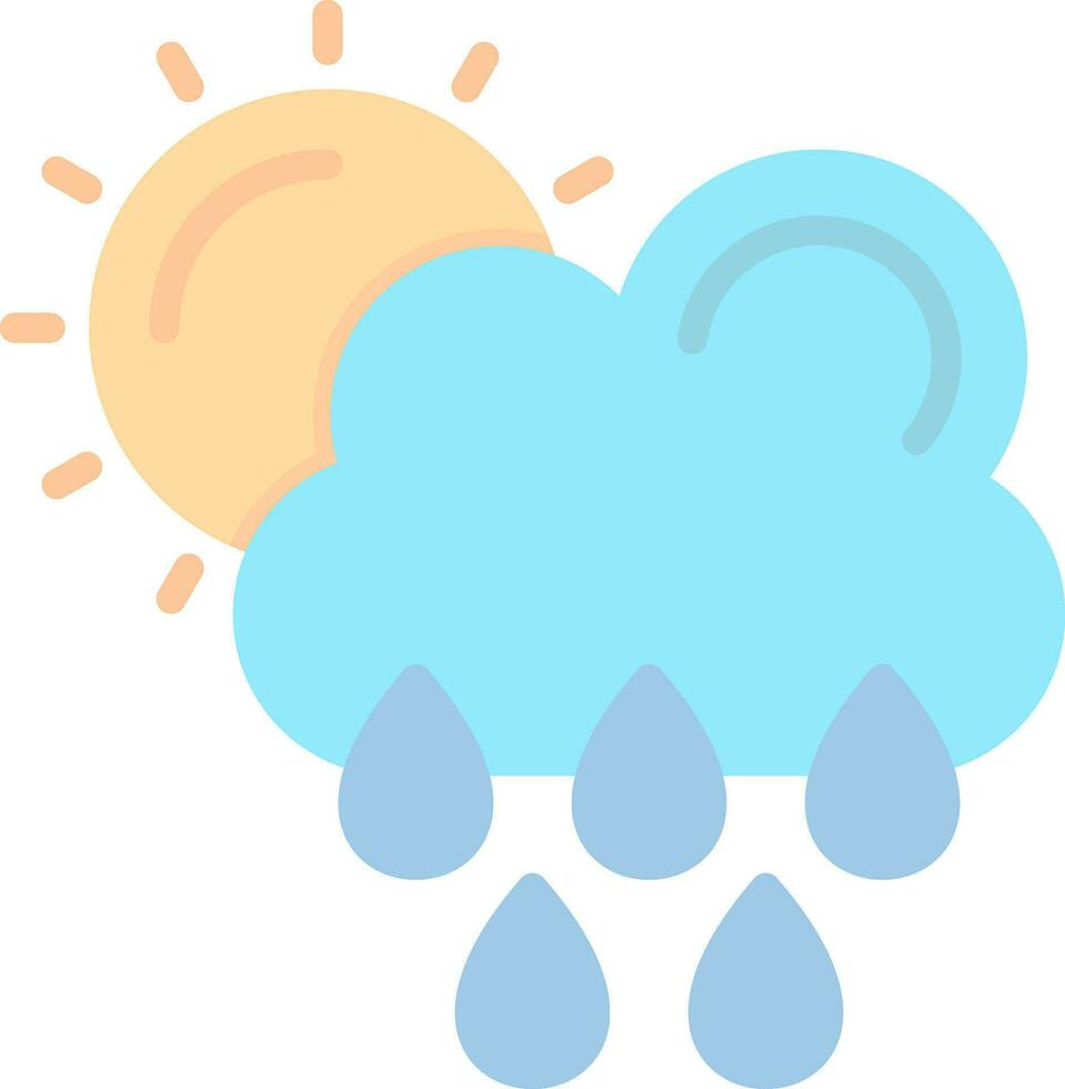 Rainy Day Vector Icon Design