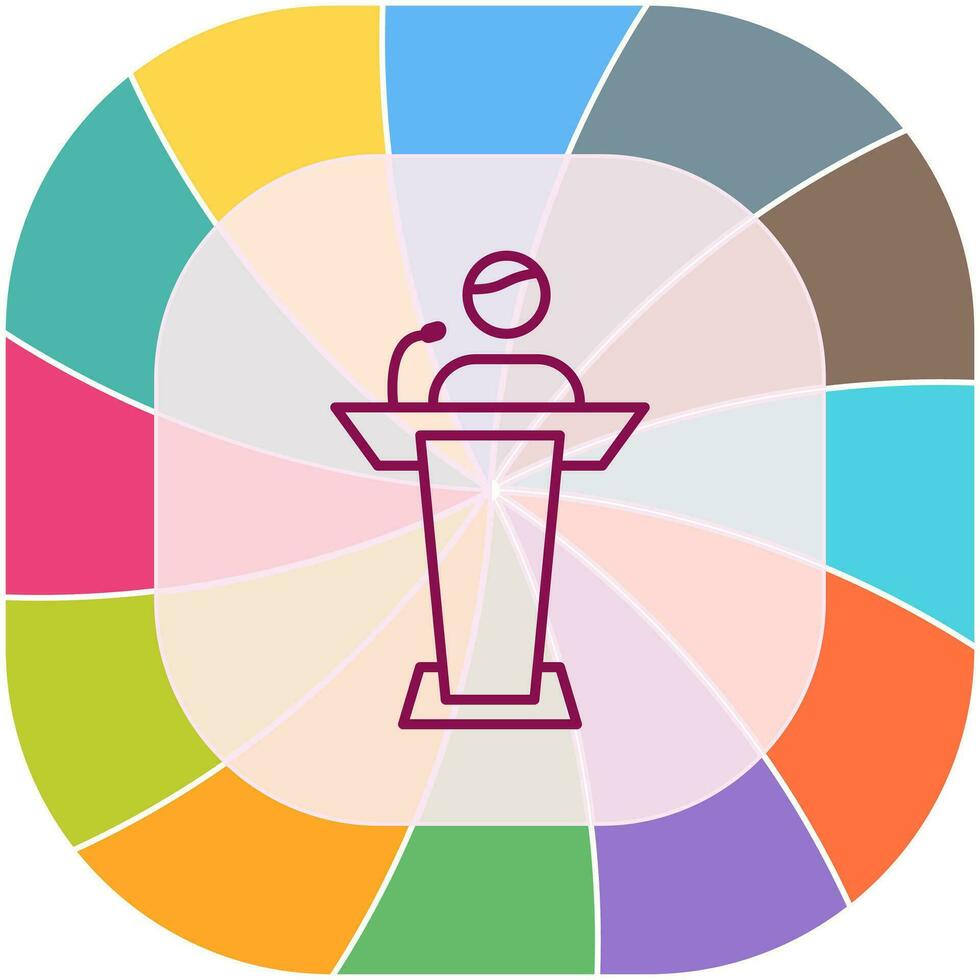 Elected Candidate Vector Icon