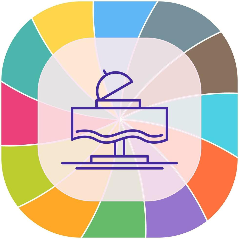 Wedding Dinner Vector Icon