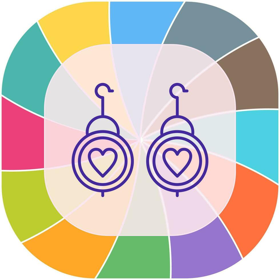 Earrings Vector Icon