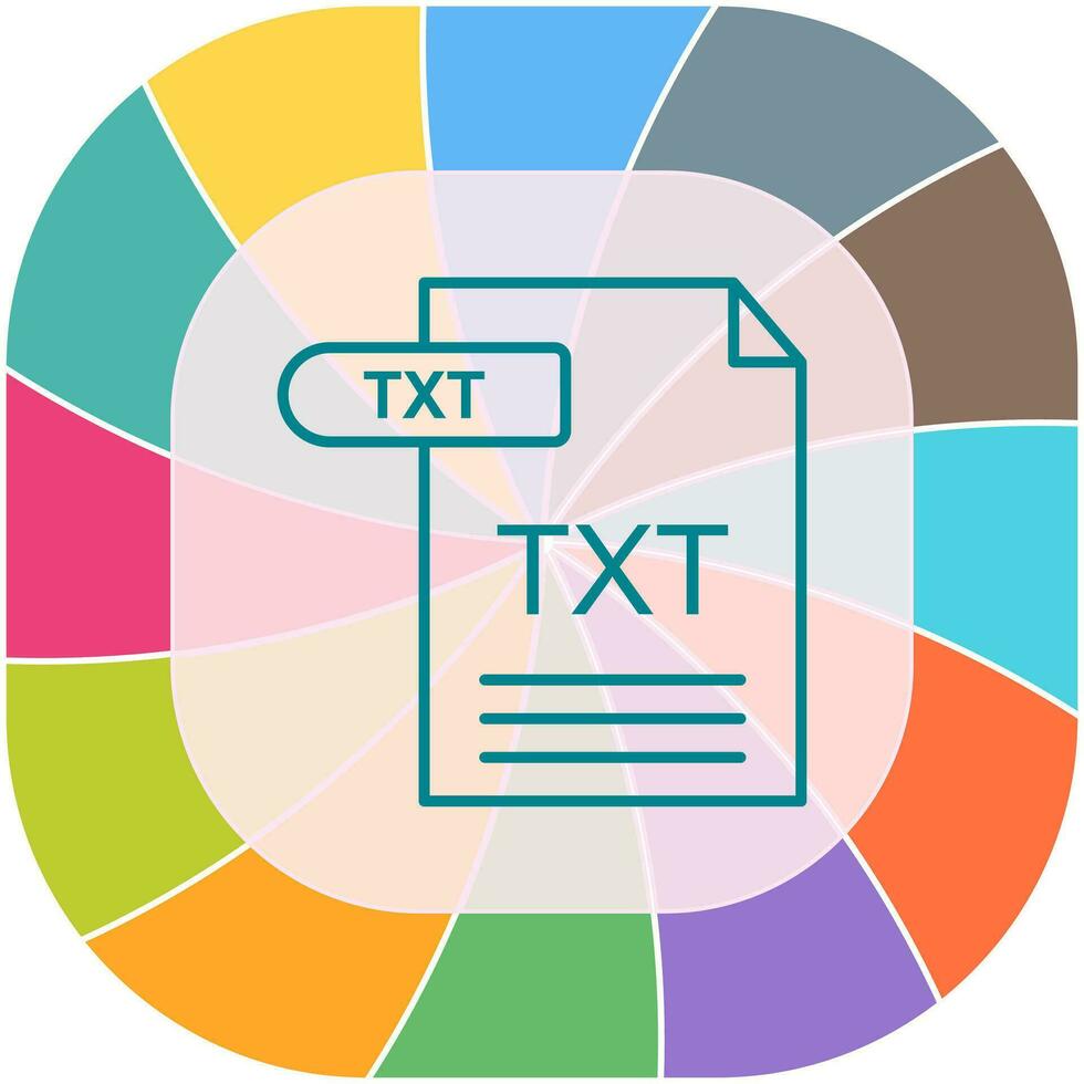TXT Vector Icon