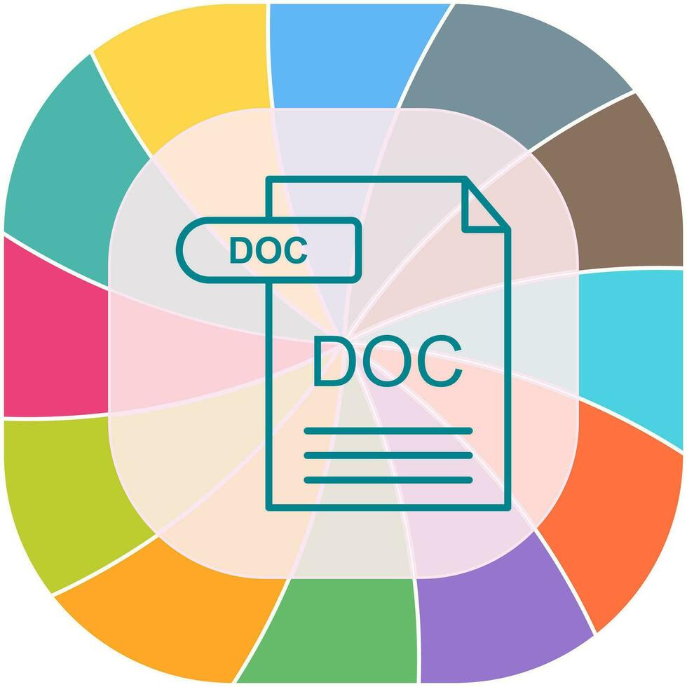 DOC Vector Icon