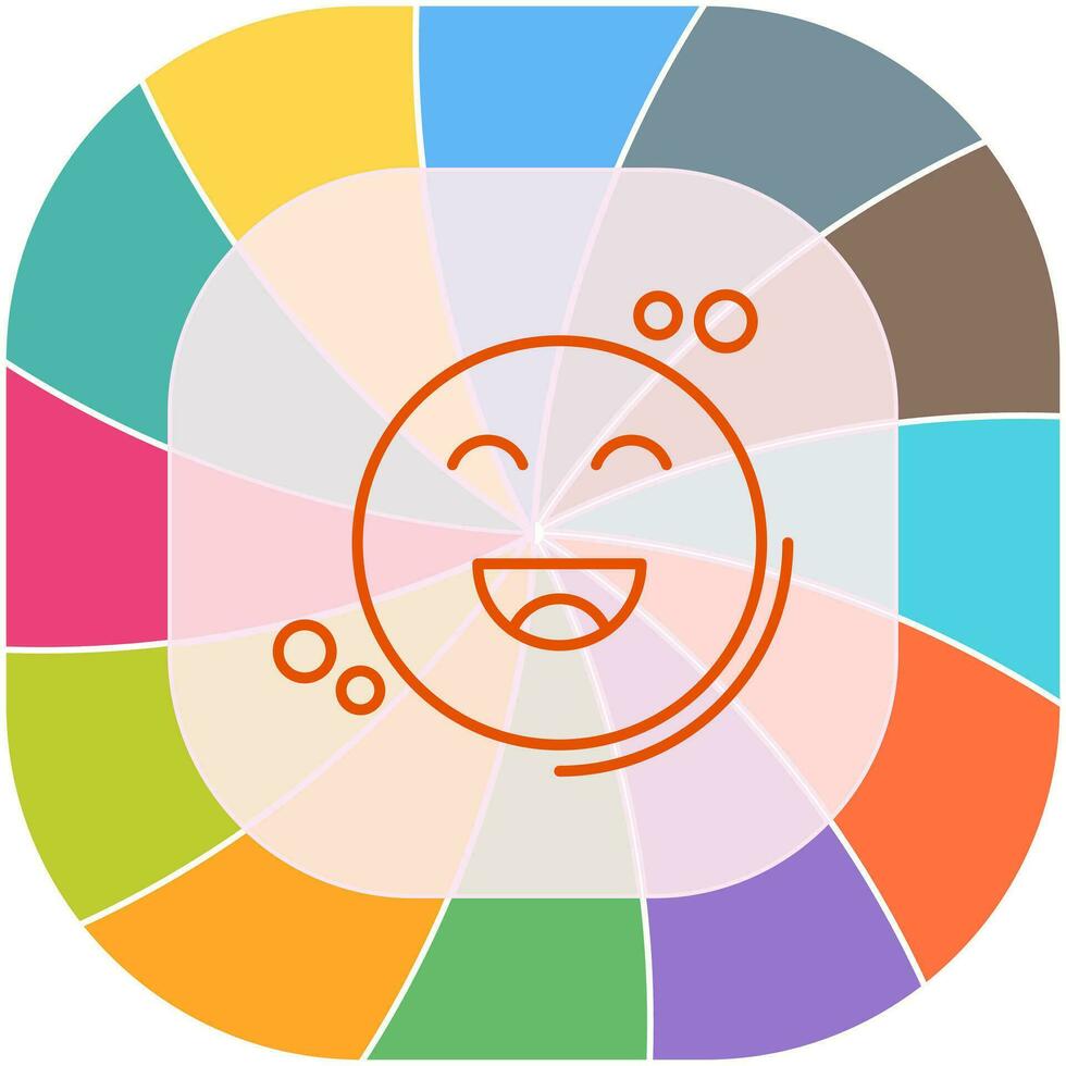 Happiness Vector Icon