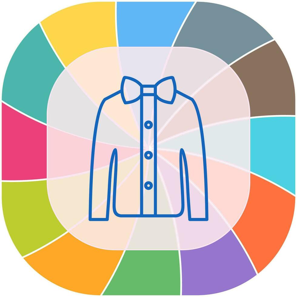 Shirt with Bow Vector Icon