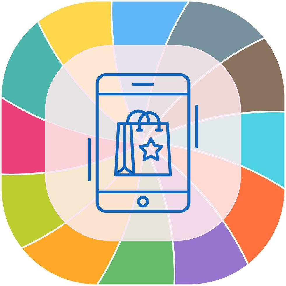Online Shopping Vector Icon