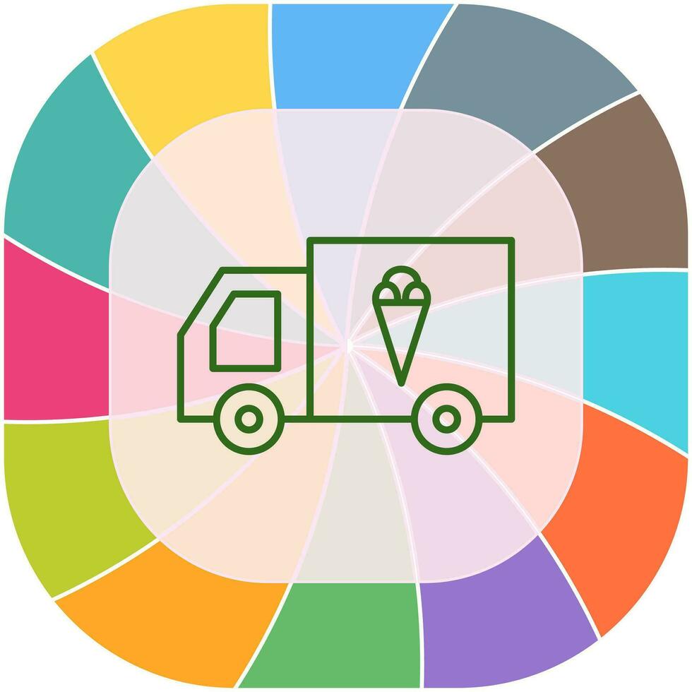 Icecream Van Vector Icon