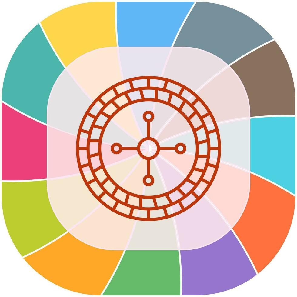 Roulette Vector Icon