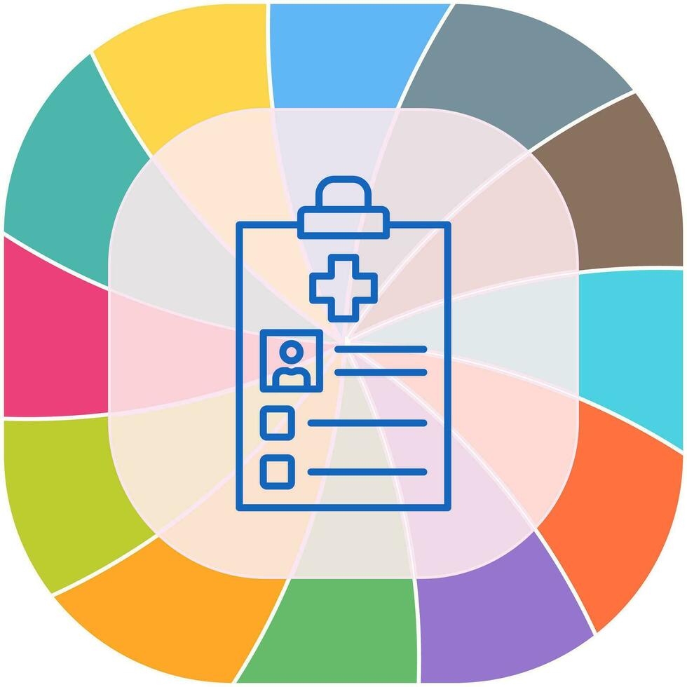 Medical Record Vector Icon