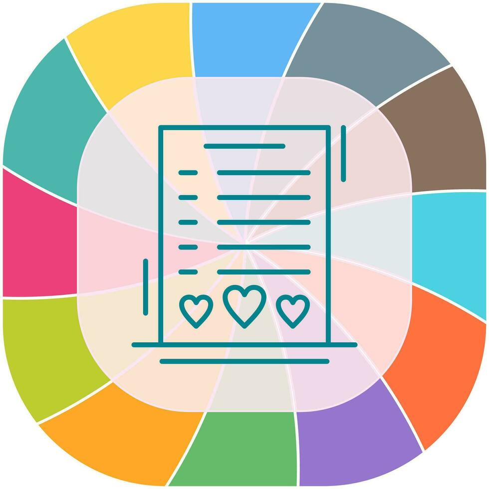 Wishlist Vector Icon