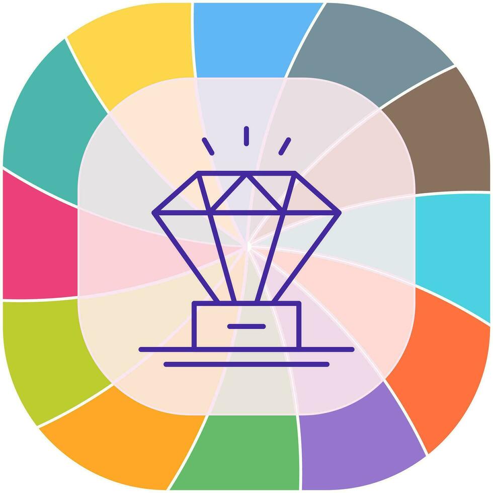Diamond Vector Icon