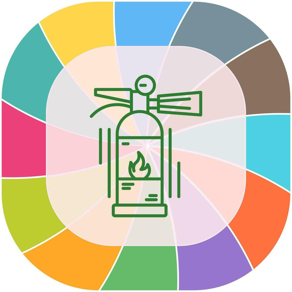 icono de vector de extintor de incendios