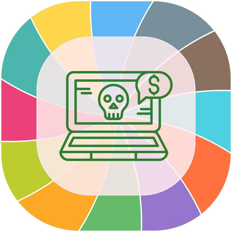 Online Fraud Vector Icon