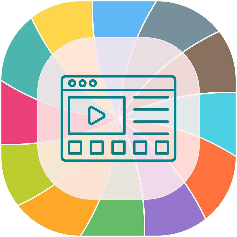 Online Tutorials Vector Icon