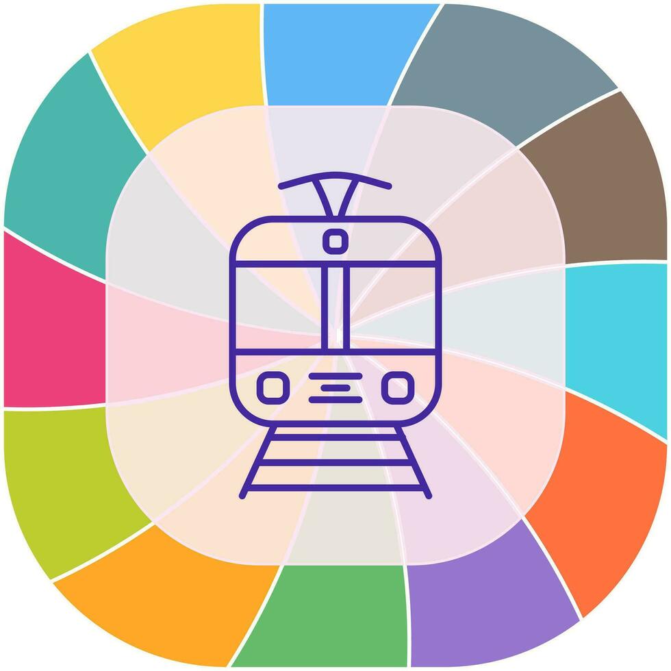 Tram Vector Icon