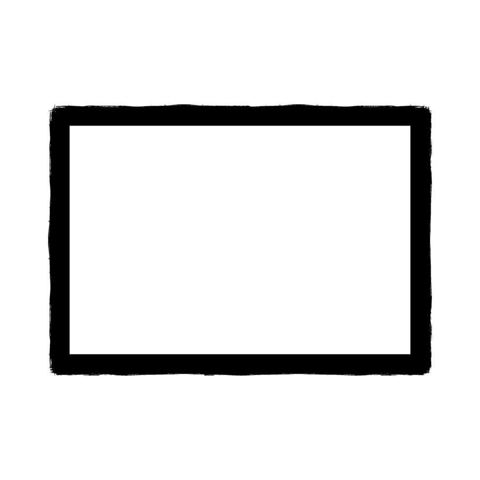 Artistic Blank Space with Silhouette Of the Brush Stroke or Paint Brush, can use for Frame Work, Advertisement, Quote, Text, Title, Cover, Layout, Website, Template or Graphic Design Element. Vector