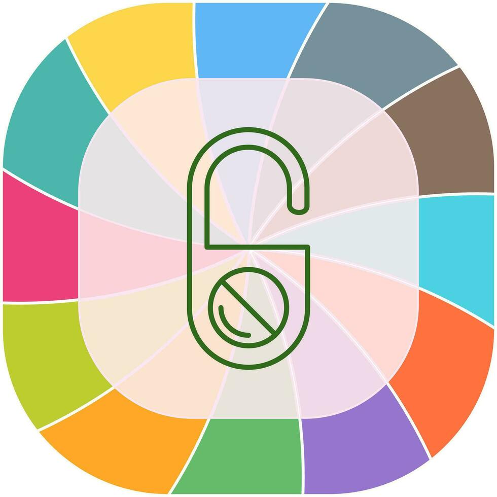 Do Not Disturb Vector Icon