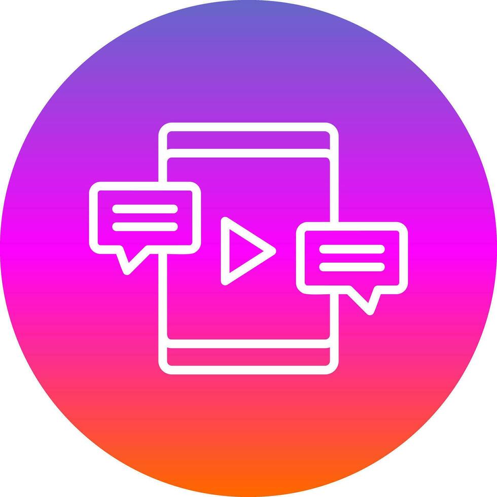 Comment Vector Icon Design