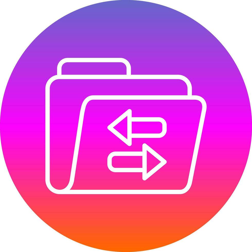 Exchange Vector Icon Design