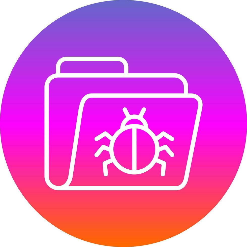 Bug Vector Icon Design