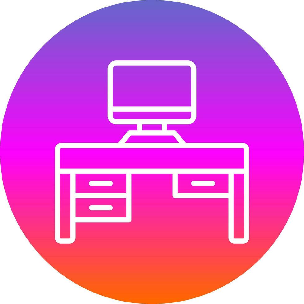 Work Space Vector Icon Design