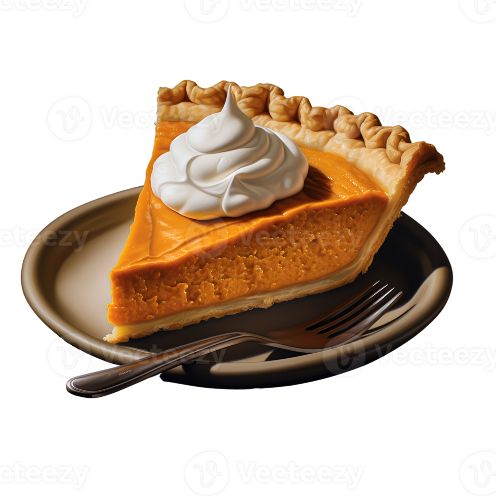Pumpkin Pie Pumpkin Cake Pumpkin Dessert Halloween Pumpkin Pie Dessert Cake Cheese Cake No Background Applicable to any Context Perfect for Print on Demand Merchandise Ai Generated ai generative png